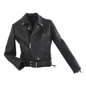 CHROME HEARTS Plain Logo Biker Jackets
