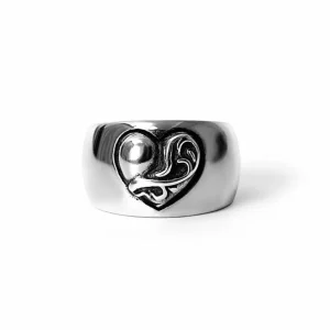 HEART BAND RING